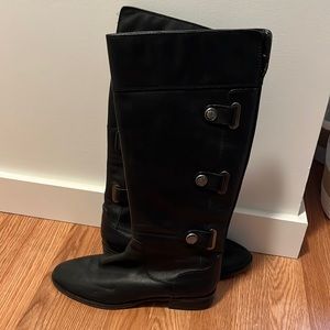Tall Arturochiang Black Boots